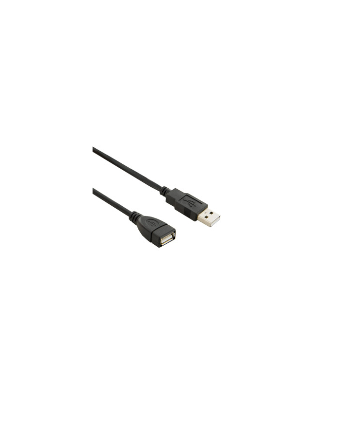 Kabel przedłużacz USB 2.0 1.8m AM-AF ferryt główny