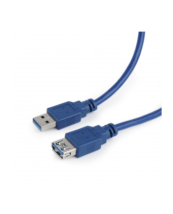 Przedłużacz USB 3.0 typu AM-AF 1.8m niebieski