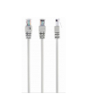Kabel Patch cord kat.5e osłonka zalewana 5M szary - nr 24