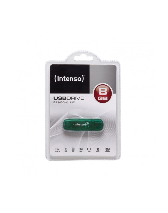 PAMIĘĆ FLASH 8GB USB Rainbow Line REAL główny