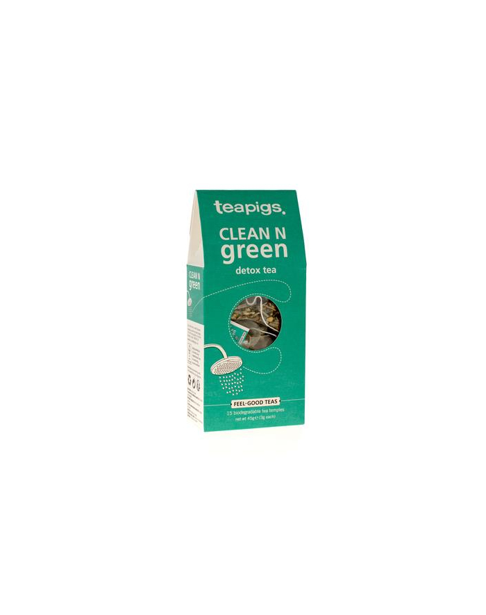 Herbaty teapigs Clean N Green Detox Tea 15 saszetek główny