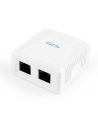 Gniazdo GEMBIRD NCAC-2U5E-01 (RJ-45; kat. 5e; UTP; kolor biały) - nr 3