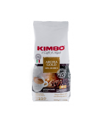 Kawa ziarnista 1000g KIMBO 100% Arabica (8002200102180)