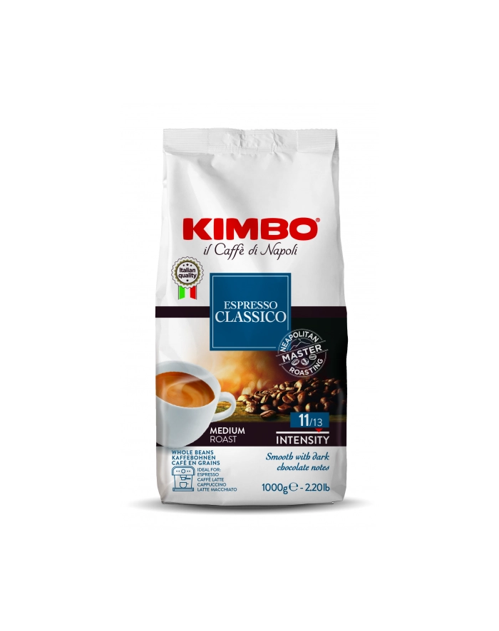 Kawa ziarnista 1000g KIMBO 30% Robusta  70% Arabica (03KIM006) główny
