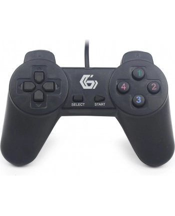 Gamepad GEMBIRD JPD-UB-01 (PC; kolor czarny)
