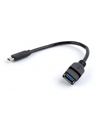 Kabel GEMBIRD A-OTG-CMAF3-01 (USB 3.0 typu C M - USB 3.0 F; 0 20m; kolor czarny)