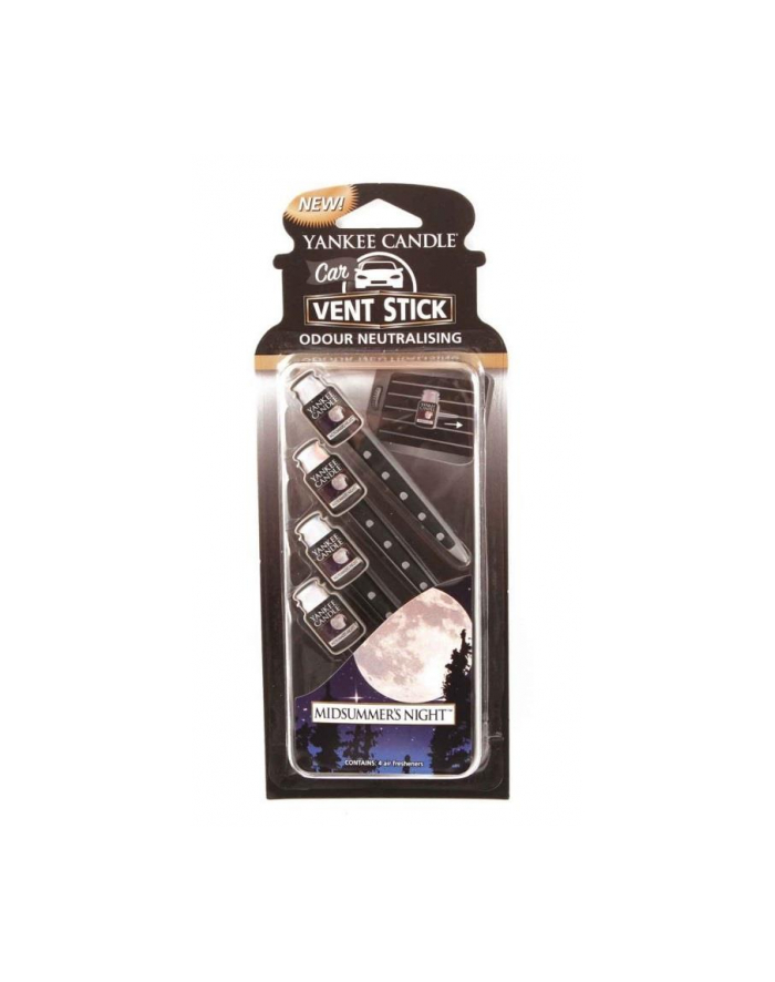 yankee home Zapach YANKEE car vent stick Midsummer's Night 4szt główny