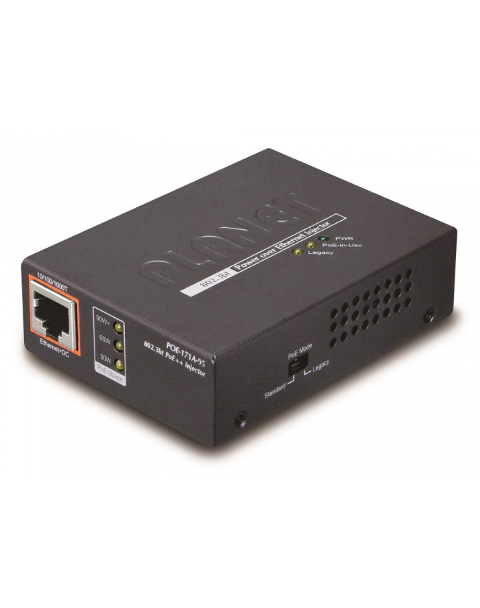 PLANET POE INJECTOR POE-171A-95 (1-PORT 1000MB/S 802.3BT)  95W) główny