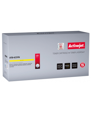 Toner Activejet ATB-423YN (zamiennik Brother TN-423Y; Supreme; 4 000 stron; żółty)