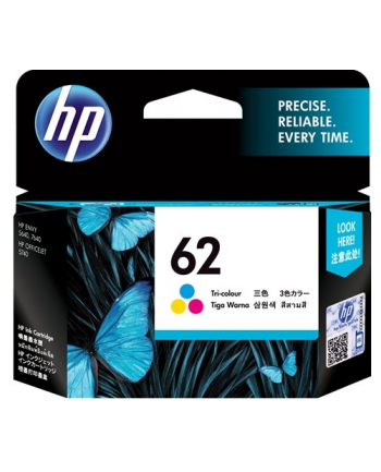 hewlett-packard Tusz HP C2P06AE (oryginał HP62 HP 62; kolor)