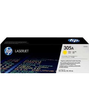 Toner Hewlett-Packard CE412A (oryginał ; ; 2 600 stron; żółty)