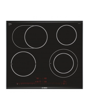 Płyty ceramiczna BOSCH PKN675DP1D (4 pola grzejne; kolor czarny) nr 1
