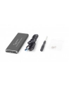 Kieszeń GEMBIRD EE2280-U3C-01 (M.2; Micro USB 3.0 B; Aluminium; kolor czarny) - nr 19