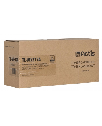 Toner ACTIS TL-MS317A (zamiennik Lexmark 51B2000; Standard; 2 500 stron; czarny) nr 2