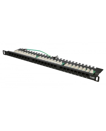 Patch panel Extralink EX.9663 (0.5U; kat. 6; 24xRJ-45) nr 1