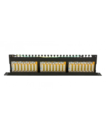 Patch panel Extralink  EX.9830 (1U; kat. 5e; 24xRJ-45)
