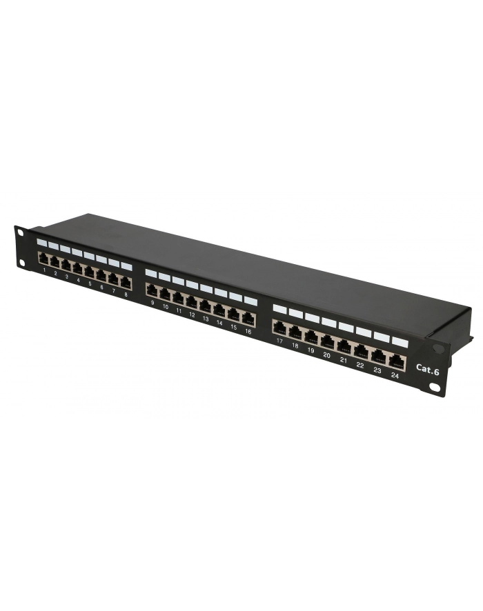 Patch panel Extralink  EX.9830 (1U; kat. 5e; 24xRJ-45) główny