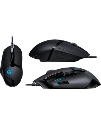 Mysz Logitech G402 HYPERION FURY 910-004070 (optyczna; 4000 DPI; kolor czarny)