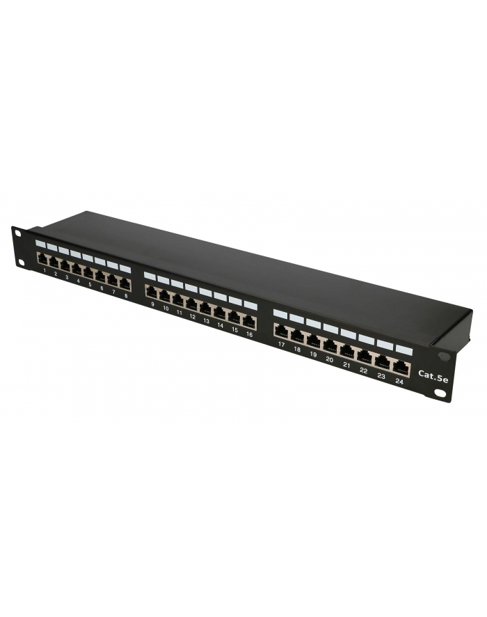 Patch panel Extralink  EX.9823 (1U; kat. 5e; 24xRJ-45) główny