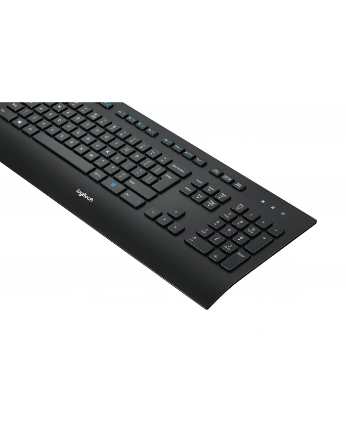 Klawiatura Logitech K280E 920-008669 (membranowa; USB 2.0; (wersja DE); kolor czarny) główny