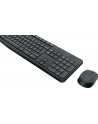 Zestaw klawiatura   mysz Logitech  920-007905 (kolor czarny) QWERTZ - nr 348