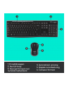 Zestaw klawiatura + mysz Logitech  920-004511 ((DE); kolor czarny) - nr 240