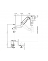 Uchwyt biurkowy do monitora Maclean MC-775 (biurkowy; 17  - 32 ; max. 8kg) - nr 30