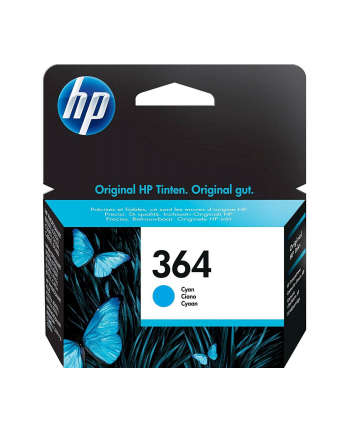 Tusz Hewlett-Packard CB318EE (oryginał HP364 HP 364; 3 ml; niebieski)