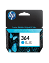 Tusz Hewlett-Packard CB318EE (oryginał HP364 HP 364; 3 ml; niebieski) - nr 2