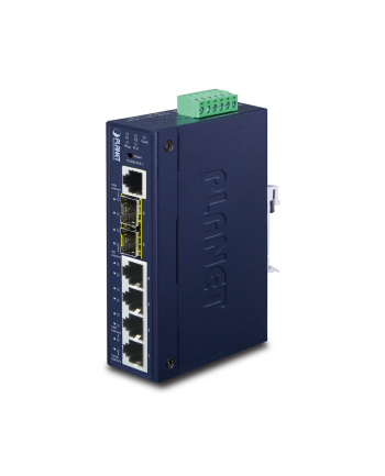 PLANET SWITCH PRZEMYSŁOWY ZARZĄDZALNY IGS-5225-4T2S (4-PORT 1GB BASE-X SFP DIN RAIL) nr 2