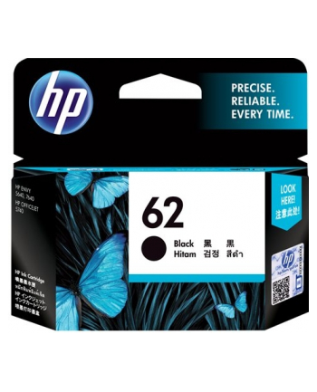 hewlett-packard Tusz HP C2P04AE (oryginał HP62 HP 62; 4 ml; czarny)