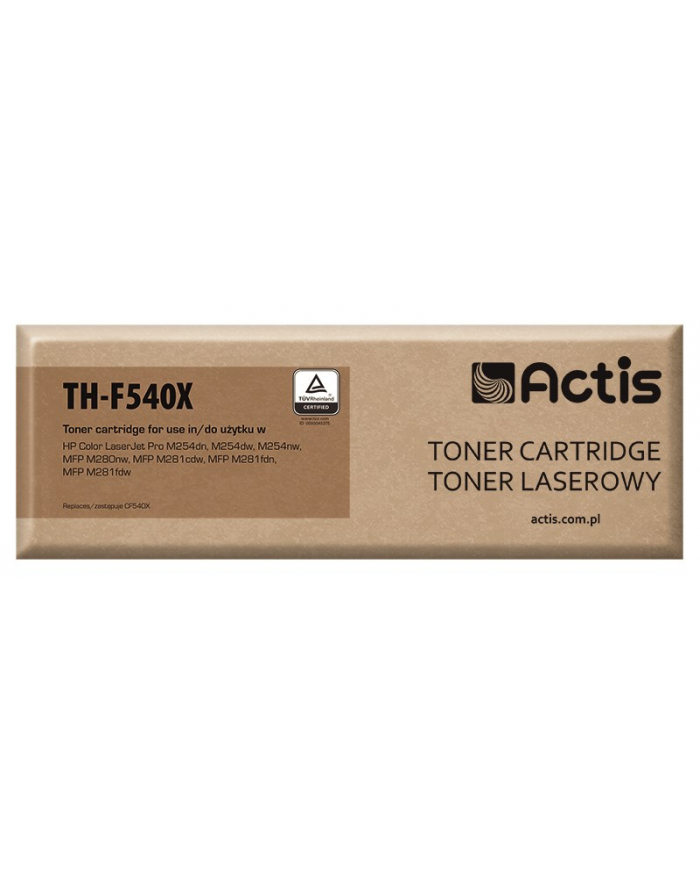 Toner ACTIS TH-F540X (zamiennik ; Supreme; 3 200 stron; czarny) główny