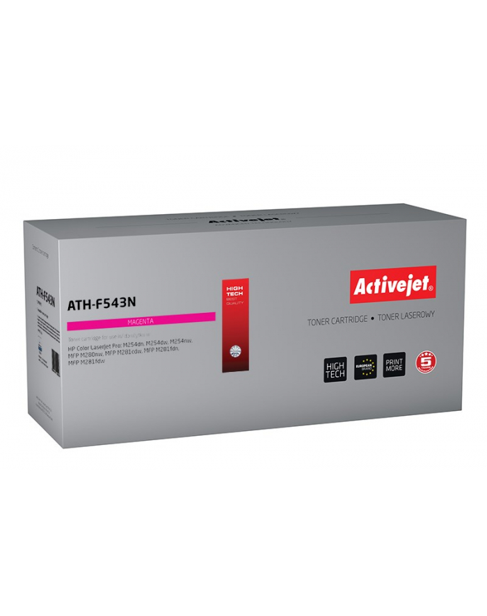 Toner Activejet ATH-F543N (zamiennik ; Supreme; 1 300 stron; czerwony) główny