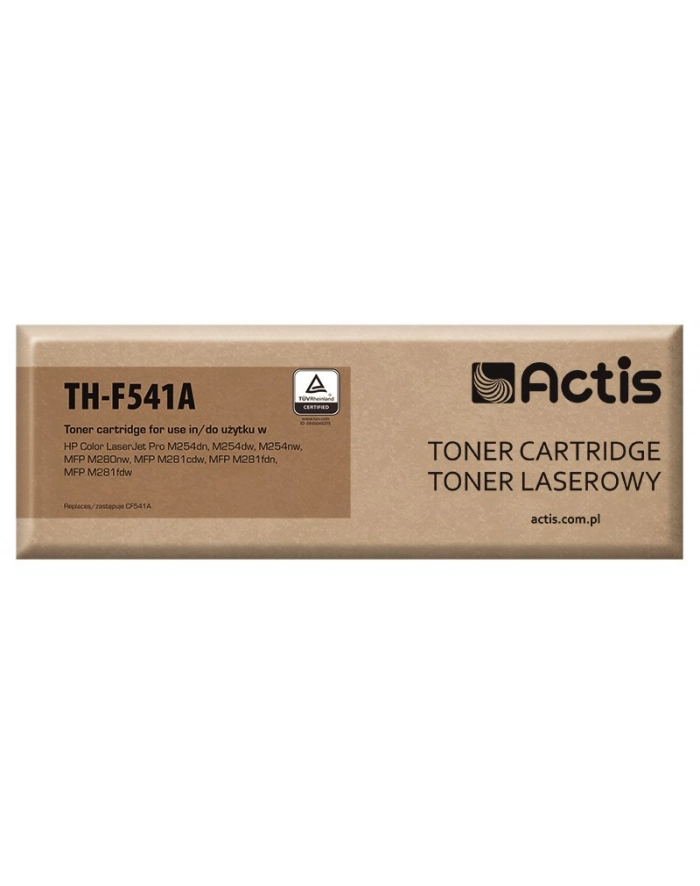 Toner ACTIS TH-F541A (zamiennik ; Supreme; 1 300 stron; niebieski) główny