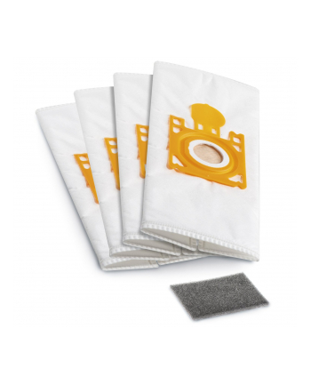 Zestaw worków i filtrów Thomas (Tworzywo sztuczne; THOMAS 787252; 4 szt. + 1 filtr)