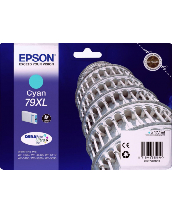 Tusz Epson C13T79024010 (oryginał ; 17.1 ml; niebieski)
