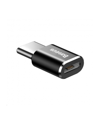 Adapter Baseus CAMOTG-01 (Micro USB - USB typu C ; kolor czarny)
