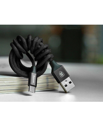 Kabel Baseus CAMYW-B01 (USB 2.0 M - Micro USB M; 1 5m; kolor czarny)