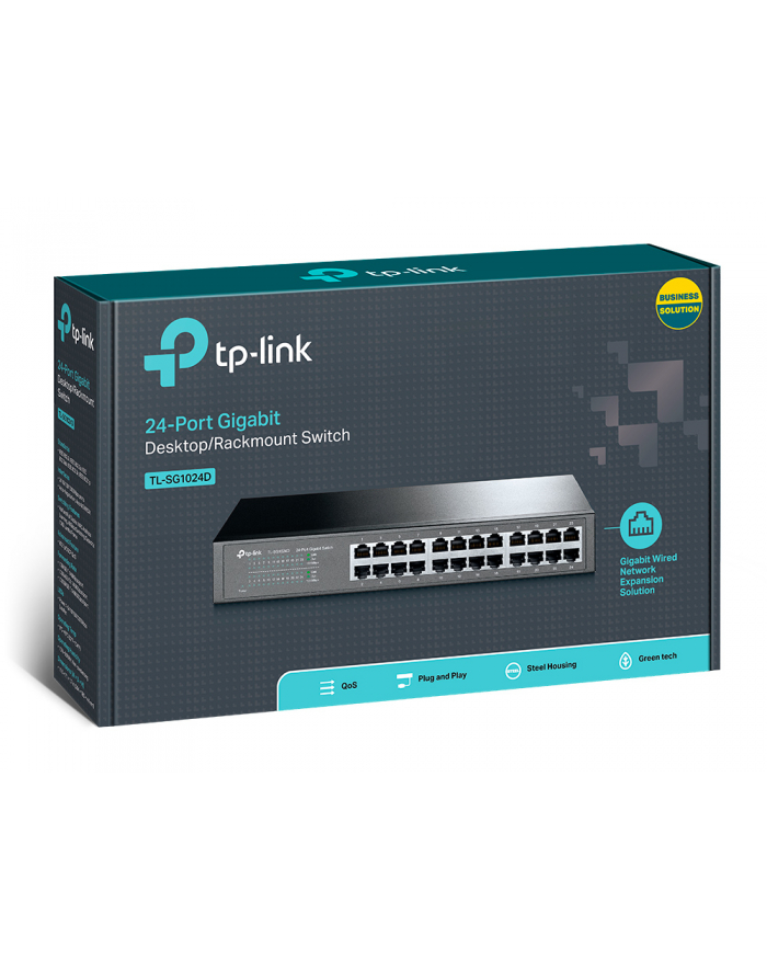 Switch TP-LINK TL-SG1024D (24x 10/100/1000Mbps) główny
