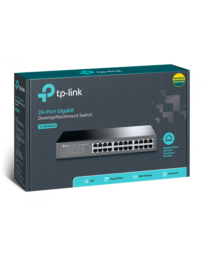 Switch TP-LINK TL-SG1024D (24x 10/100/1000Mbps) główny