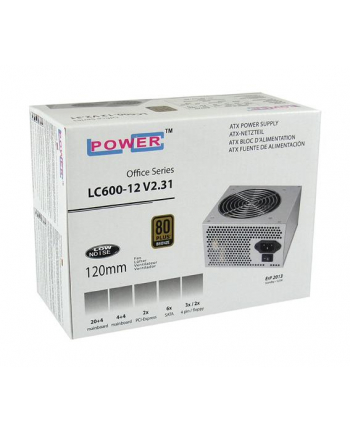 Zasilacz LC-POWER  LC600-12 V2.31 80+ BRONZE (450 W; Aktywne; 120 mm)
