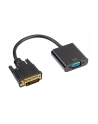 Adapter Akyga AK-AD-50 (DVI-D M - D-Sub (VGA) F; 0 15m; kolor czarny) - nr 1