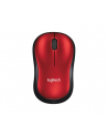 Mysz Logitech M185 910-002237 (optyczna; 1000 DPI; kolor czerwony) - nr 1