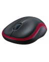 Mysz Logitech M185 910-002237 (optyczna; 1000 DPI; kolor czerwony) - nr 26