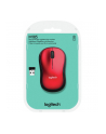 Mysz Logitech M185 910-002237 (optyczna; 1000 DPI; kolor czerwony) - nr 6