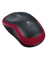 Mysz Logitech M185 910-002237 (optyczna; 1000 DPI; kolor czerwony) - nr 8