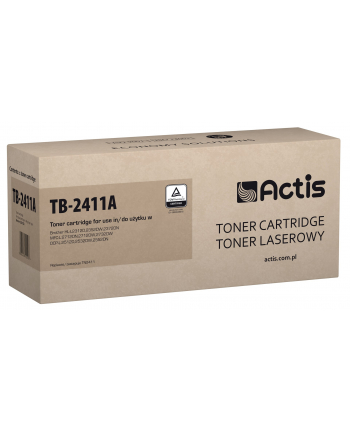 Toner ACTIS TB-2411A (zamiennik Brother TN-2411; Standard; 1 200 stron; czarny)