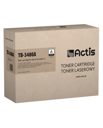 Toner ACTIS  (zamiennik Brother TN-3480; Standard; 8 000 stron; czarny)