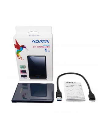 Dysk zewnętrzny HDD ADATA HV620s AHV620S-1TU3-CBL (1 TB; 2.5 ; USB 3.0; kolor niebieski) nr 1