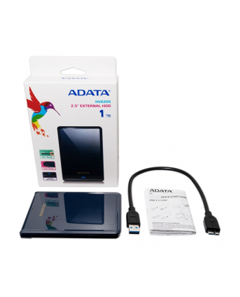 Dysk zewnętrzny HDD ADATA HV620s AHV620S-1TU3-CBL (1 TB; 2.5 ; USB 3.0; kolor niebieski)
